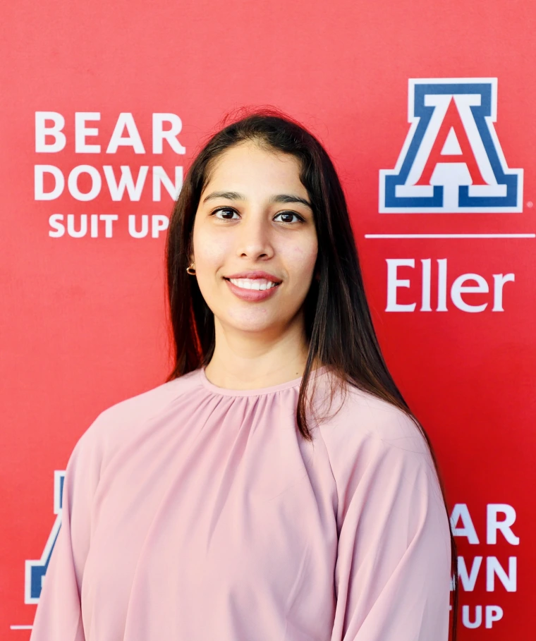 A headshot of Kirthana