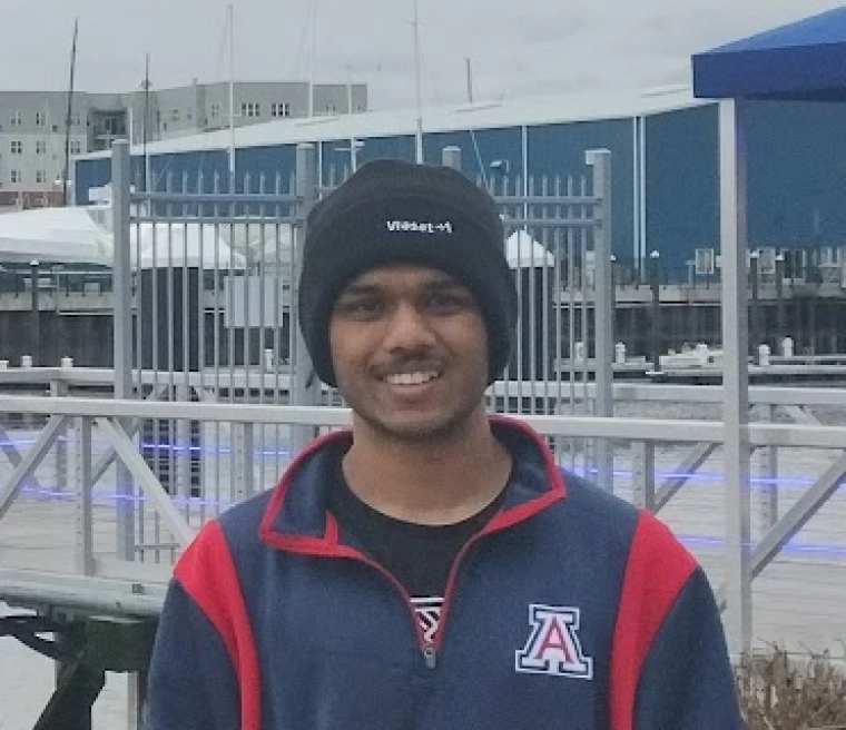A headshot of Aarush Parvataneni