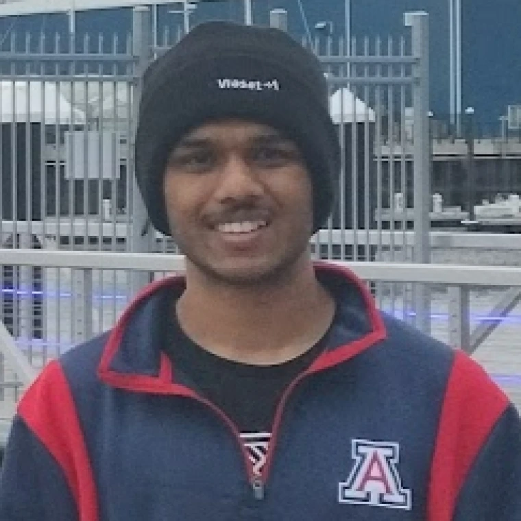 A headshot of Aarush Parvataneni