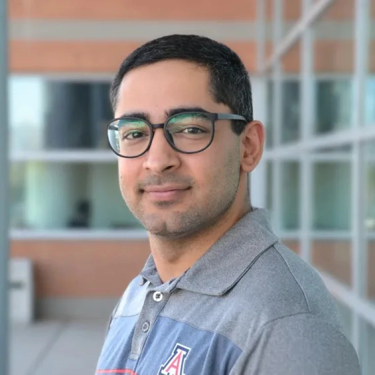 A headshot of Agrim Sachdeva